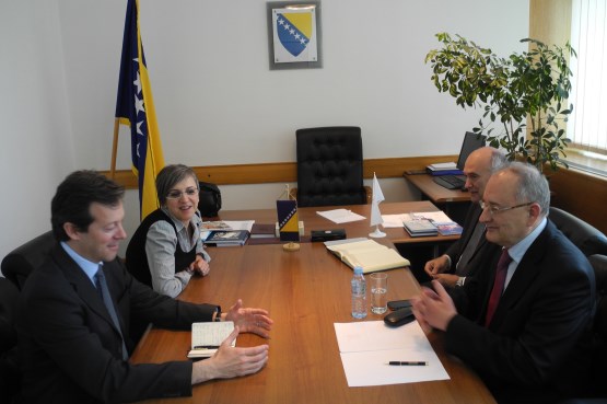Predsjedavajući Predstavničkog doma dr. Božo Ljubić razgovarao sa ambasadorom Kraljevine Velike Britanije i Sjeverne Irske